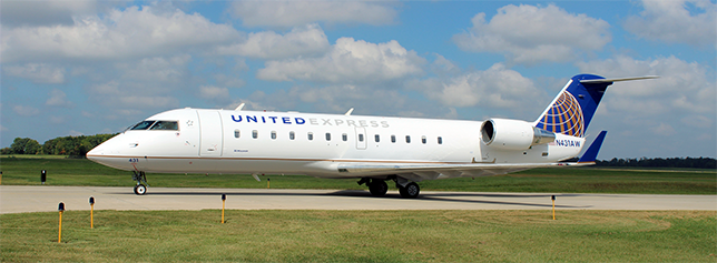CRJ200 aircraft